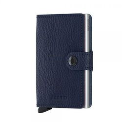 Secrid Mini Wallet Veg (65x102x21mm) - bleu (Navy Silver)