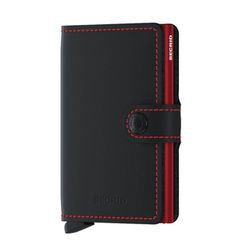 Secrid Mini Wallet Matte (65x102x21mm) - black (Black R)