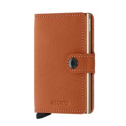 Secrid Mini Wallet Veg (65x102x21mm) - brown (CARAM S)