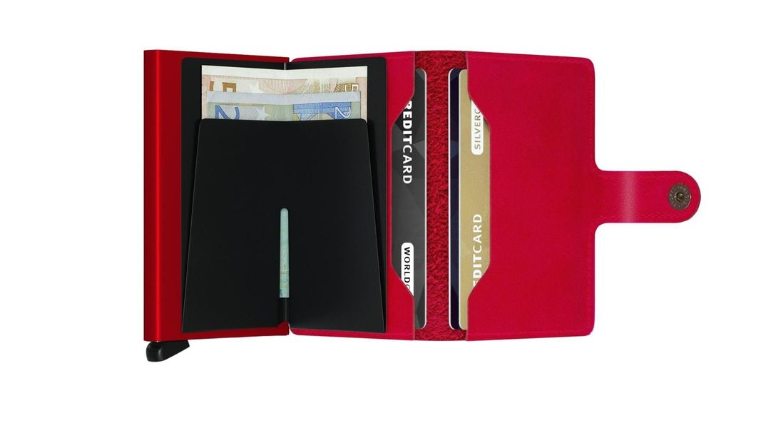 Secrid Mini Wallet Original (65x102x21mm) - red (RED R)