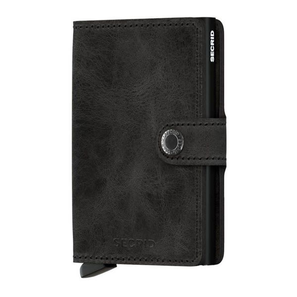 Secrid Mini Wallet Vintage (65x102x21mm) - noir (Black)