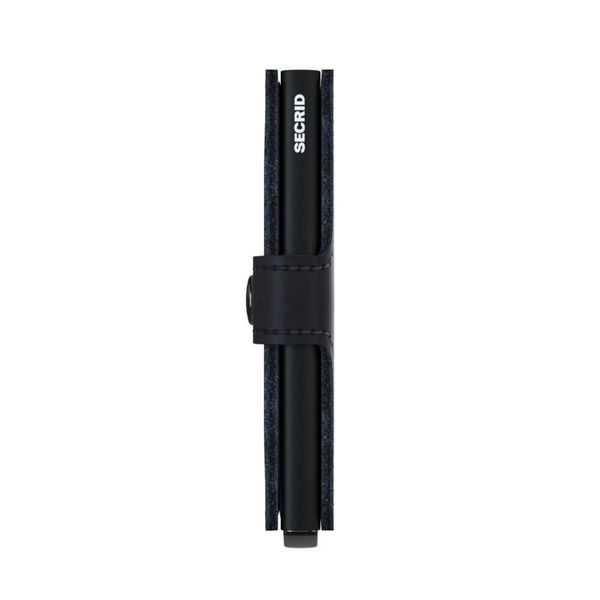 Secrid Mini Wallet Matte (65x102x21mm) - schwarz (Black)