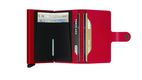 Secrid Mini Wallet Original (65x102x21mm) - rouge (RED R)