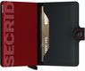 Secrid Mini Wallet Matte (65x102x21mm) - schwarz (Black R)