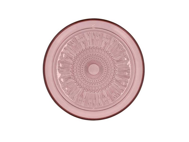 Bitz Glass plate 25cm - Kusintha  - pink (00)