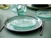 Bitz Glass plate 25cm - Kusintha  - green (00)