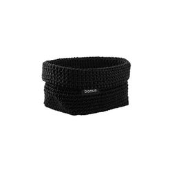 Blomus Crochet basket - TELA - black (00)