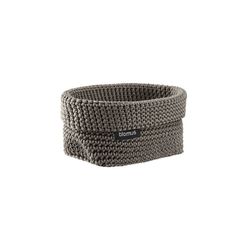 Blomus Crochet basket - TELA - gray (00)