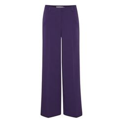 ICHI Pantalon large - Ihlexi  - violet (193750)