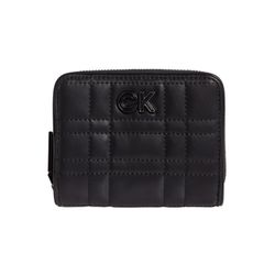 Calvin Klein Zipped Quilted Wallet - black (BAX)