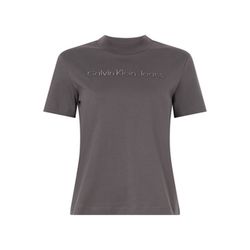 Calvin Klein Jeans T-Shirt with logo - gray (PRC)