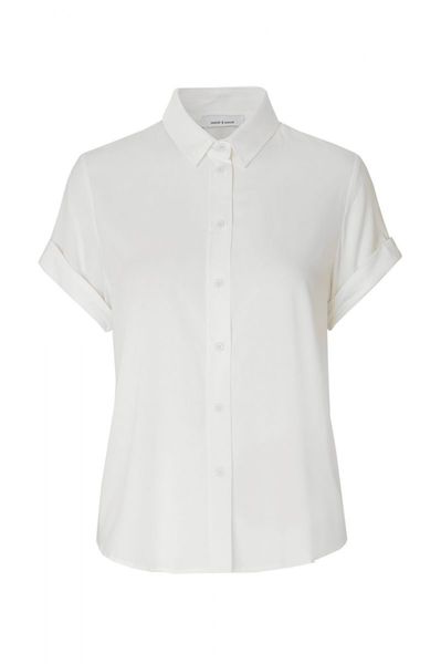 Samsøe & Samsøe Majan Shirt  - blanc (CLEARCRE)
