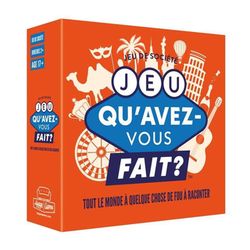 Hygge Games Jeu - QU’AVEZ-VOUS FAIT? - orange (00)