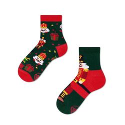 Many Mornings Socks - The Nutcracker - red/green (00)