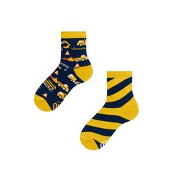 Many Mornings Socks - The Builder - yellow (00)