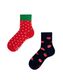 Many Mornings Chaussettes - Strawberries - rouge (00)