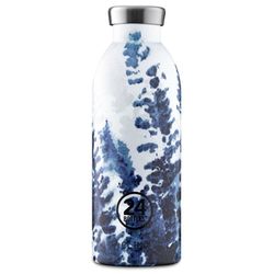 24Bottles Drinking bottle CLIMA (500ml) - white/blue (Hush)