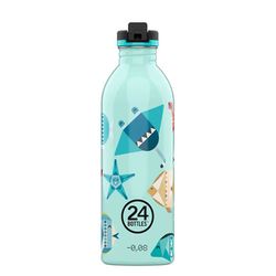 24Bottles Drinking bottle 500ml - blue (Sea Friends)