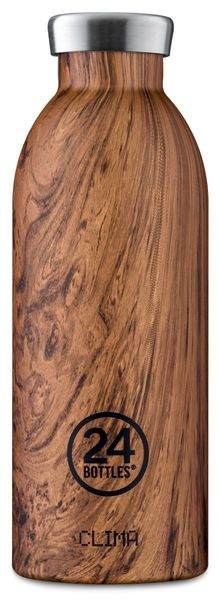 24Bottles Trinkflasche CLIMA (500ml) - braun (Wood)