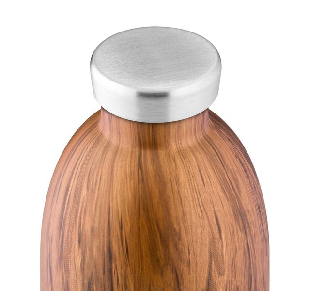24Bottles Drinking bottle CLIMA (850ml) - brown (Wood)