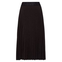 Zero Midi skirt with glitter thread - black (9105)