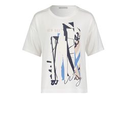 Betty & Co Casual T-shirt - white/blue (1883)