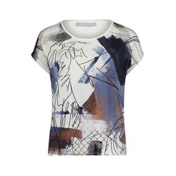Betty & Co Casual T-shirt - white/blue (1881)
