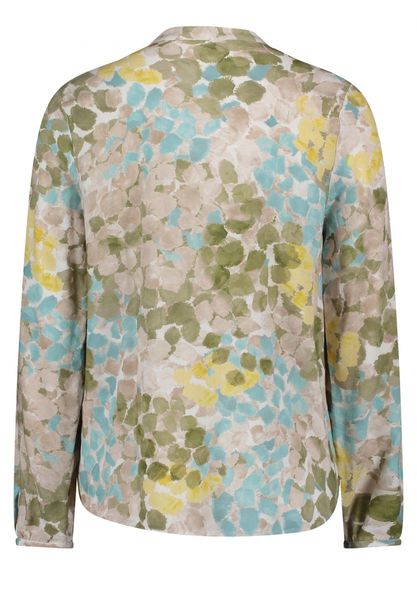Betty & Co Overblouse - green/yellow/blue (8853)