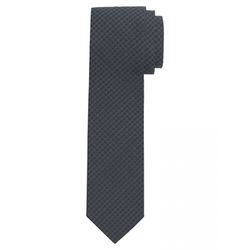 Olymp Cravatte Medium 6,5 Cm - gris/bleu (47)