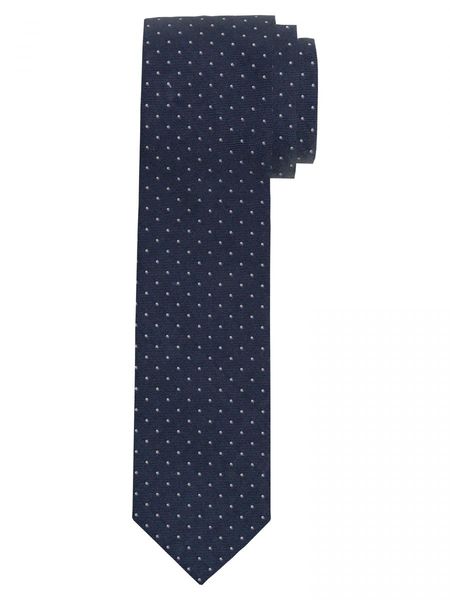 Olymp Cravate medium 6.5cm - bleu (18)