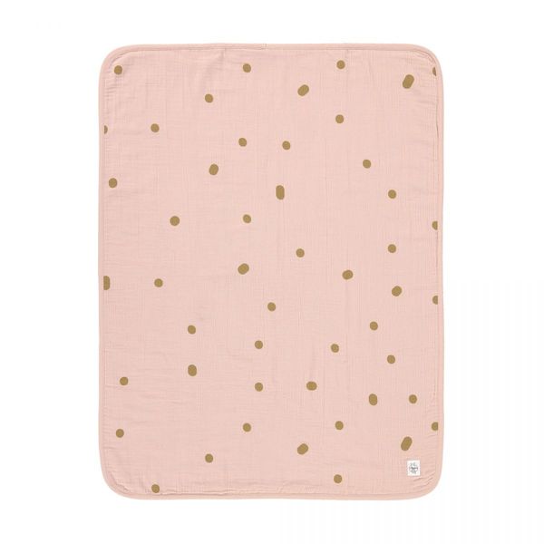 Lässig Baby blanket Gots - pink (Rose)