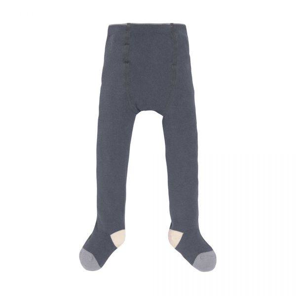 Lässig Organic cotton tights - gray (Bleu)