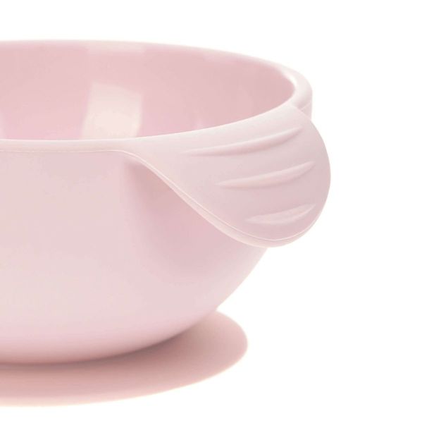 Lässig Silicone bowl - pink (Rose)