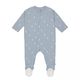 Lässig Pyjama bébé avec pieds GOTS - bleu (Bleu)