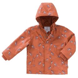 Fresk Rain jacket - unisex - orange (34)