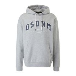 Q/S designed by Hoodie with front print - gray (94D0)