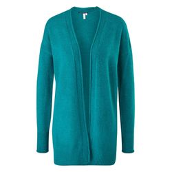 Q/S designed by Cardigan in wool look - blue (66W0)