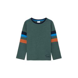 s.Oliver Red Label Longsleeve with contrast details - blue (6715)
