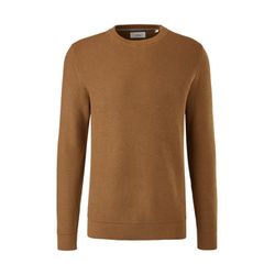 s.Oliver Red Label Textured knit jumper  - brown (8592)