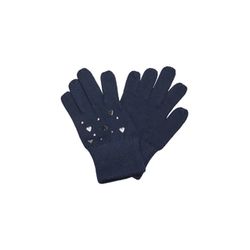 s.Oliver Red Label Fine knit gloves - blue (5952)