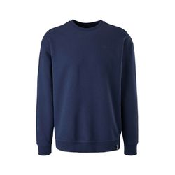 Q/S designed by Sweatshirt with ribbed cuffs - blue (58L0)