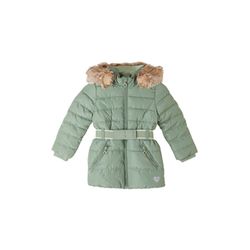 s.Oliver Red Label Quilted coat with belt - green (7370)