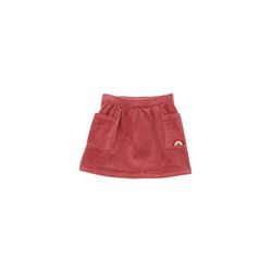 s.Oliver Red Label Jupe en velours côtelé en coton stretch - rouge (3848)
