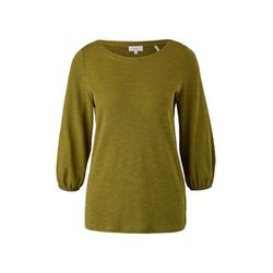 s.Oliver Red Label T-Shirt with elastic waistband - green (7734)