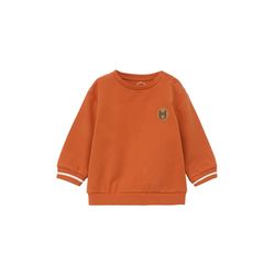 s.Oliver Red Label Sweatshirt mit Bärchenpatch - orange (2706)