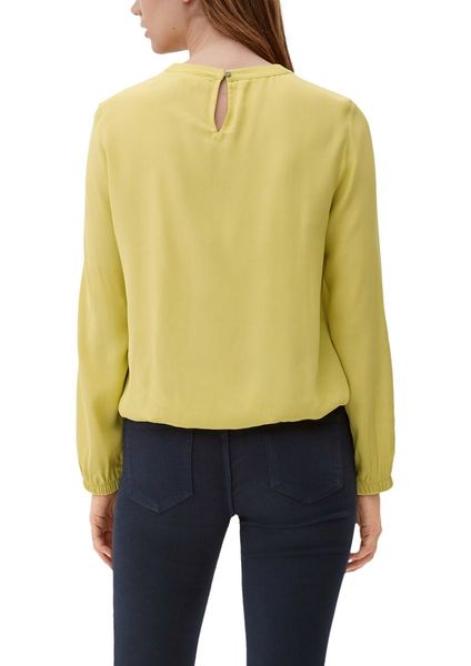 s.Oliver Red Label Viscose crepe blouse shirt  - yellow (1491)