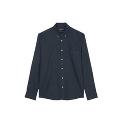Marc O'Polo Shirt Regular from Organic Cotton - blue (898)