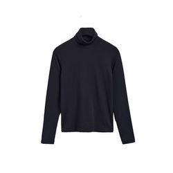 Gant Long sleeve jersey turtleneck sweater - blue (433)