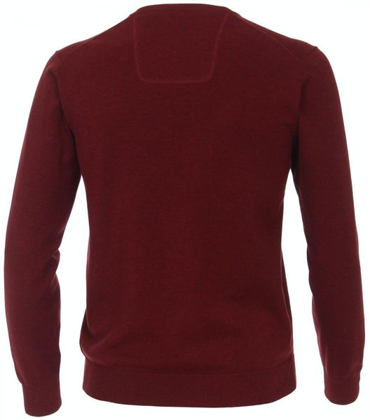 Casamoda Pull à l'encolure en V - rouge (430)