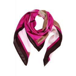 Street One Scarf with a print - pink (34243)